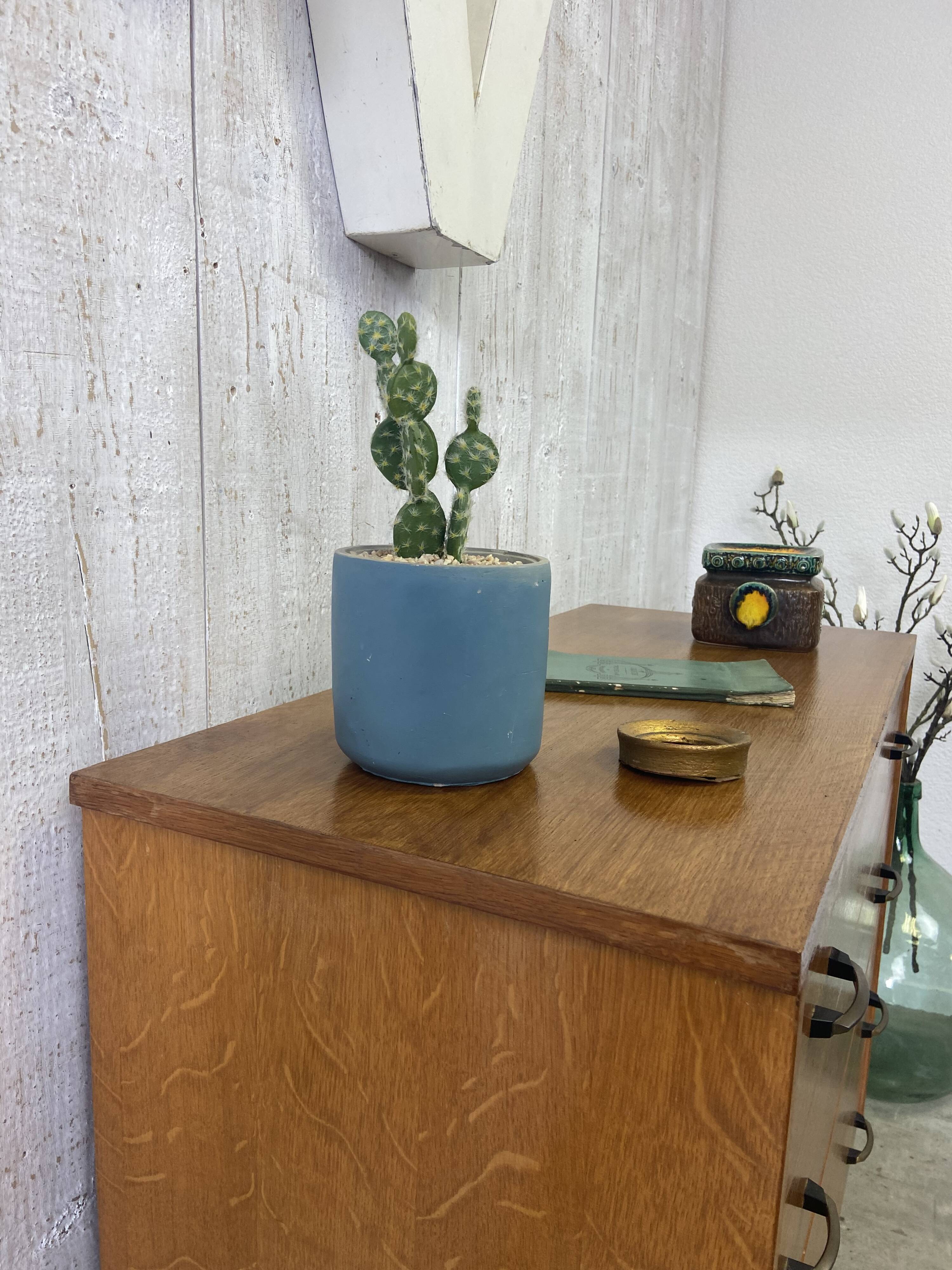 Vintage chest of drawers with conical legs