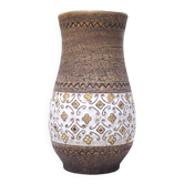 Aldo Londo Bitossi Brutalist Vase 1960s