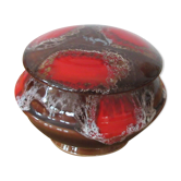 Bonbonnière Vallauris rouge