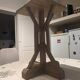 Tabouret design 3 essences de bois naturel