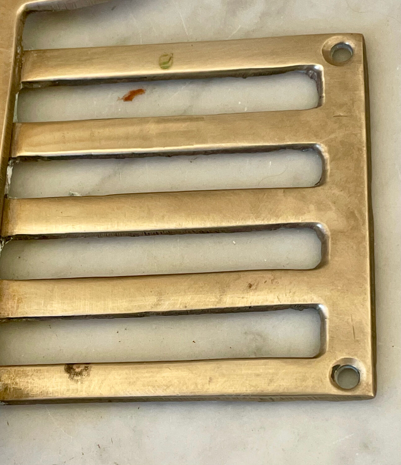 Brass wall hook