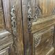 Louis XV carved wooden wardrobe from the 18th century