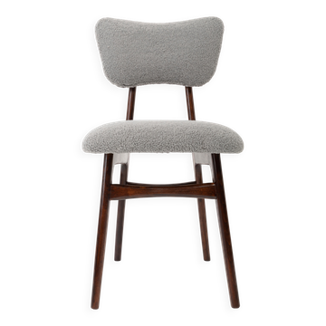 Grey Bouclé Chair from the 20th Century, 1960s