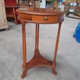Round table with drawer