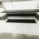Etagère string style tomado 2m30 4 échelles dorées 10 plateaux noirs 1960