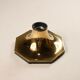 Suite of 11 octagonal brass sconces by Motoko Ishii