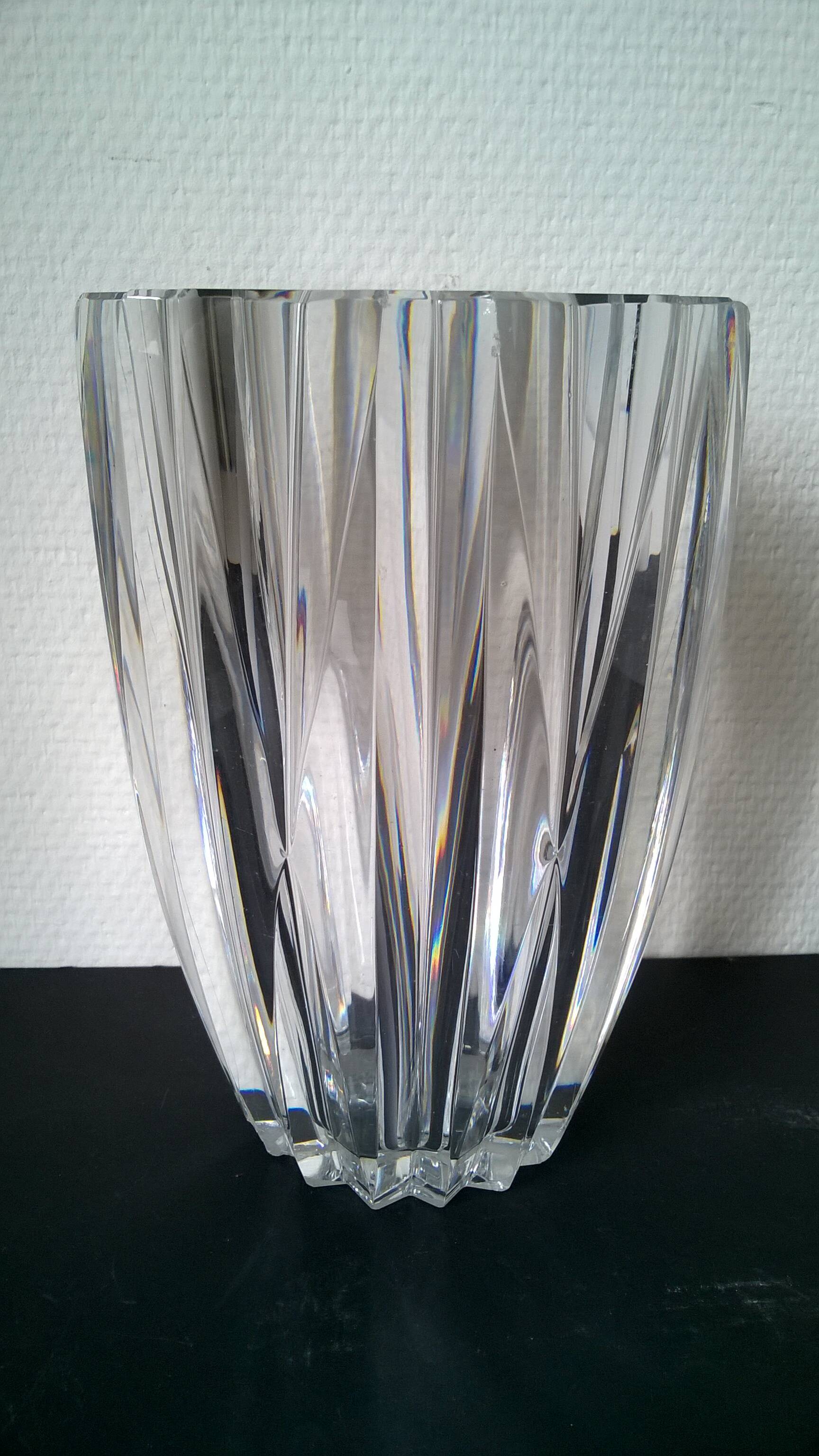 Saint Louis crystal vase