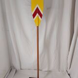 Painted wooden paddle