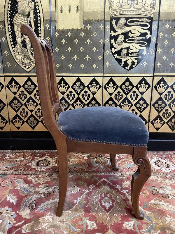 Set of 6 Restoration period chairs