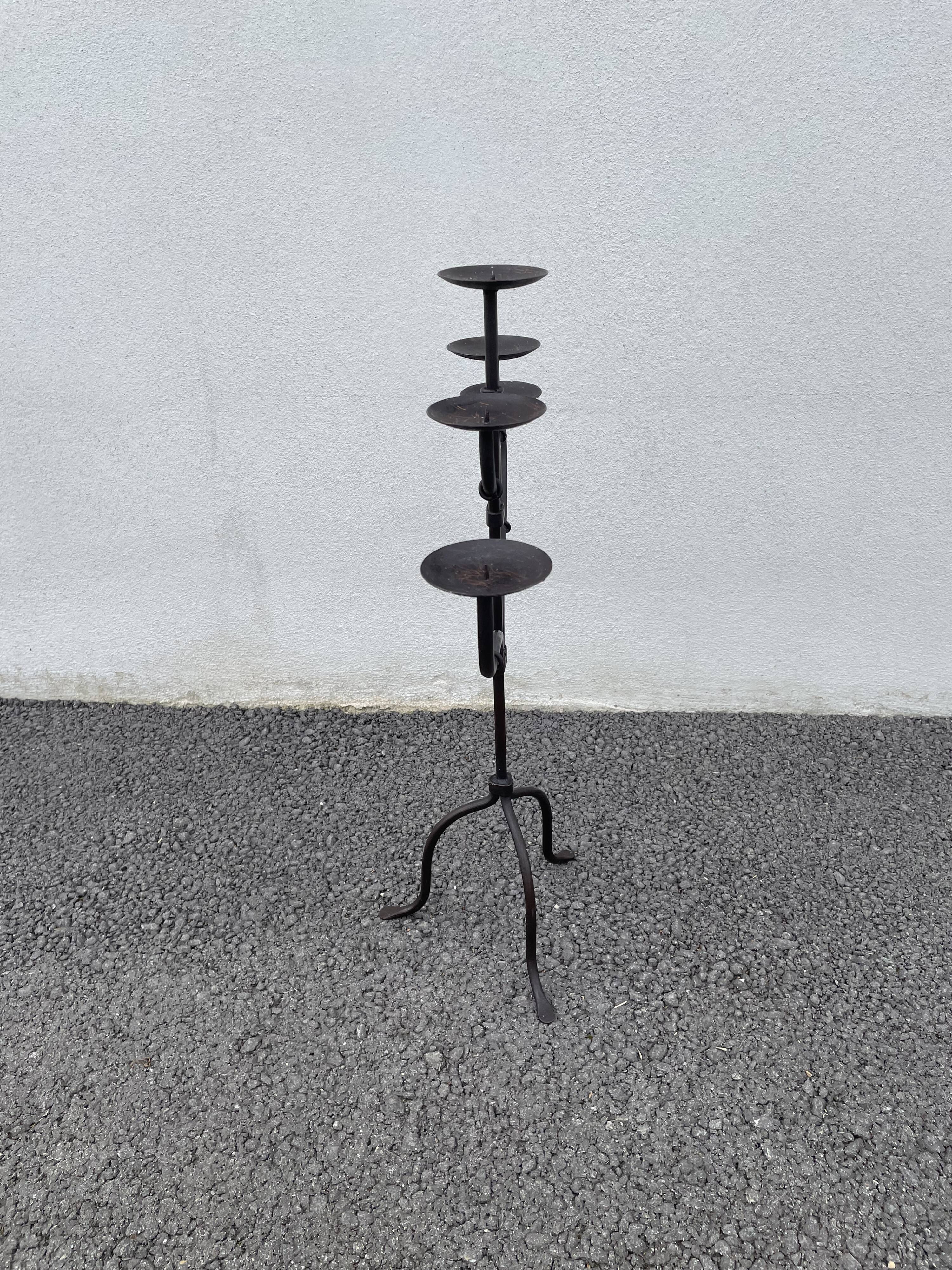 Chandelier fer forgé