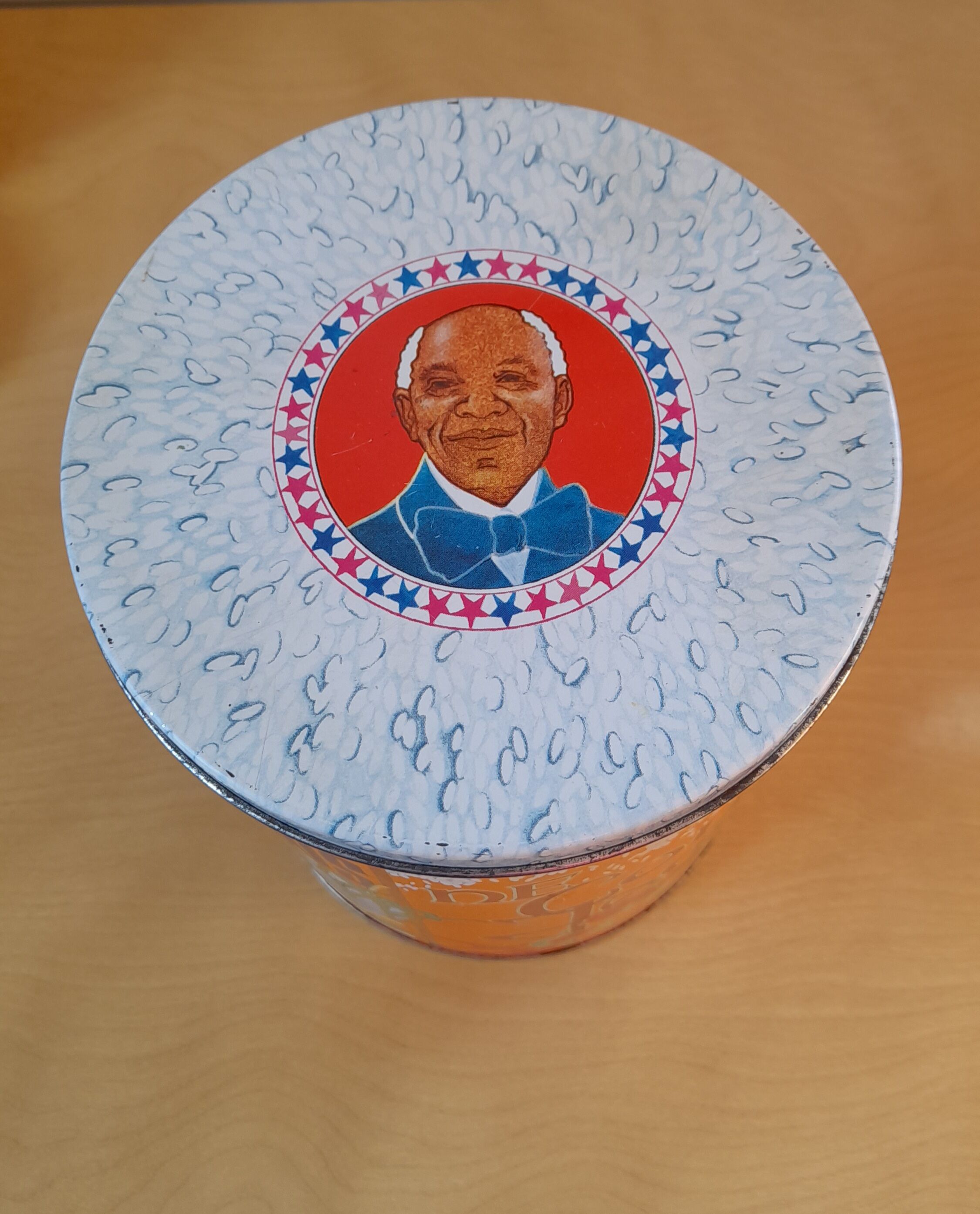 Advertising metal box