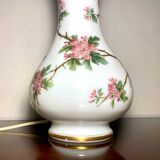 Baccarat Lampe Opaline peint main