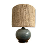 Blue sandstone bedside lamp