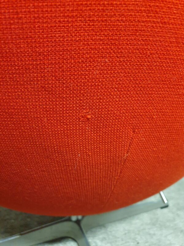 Egg Chair scandinave Arne Jacobsen pour Fritz Hansen Mid-Century