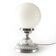 Large ball lamp and silver