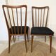 Set de 4 chaises style scandinave en teck