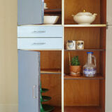 Top buffet in blue formica 60s