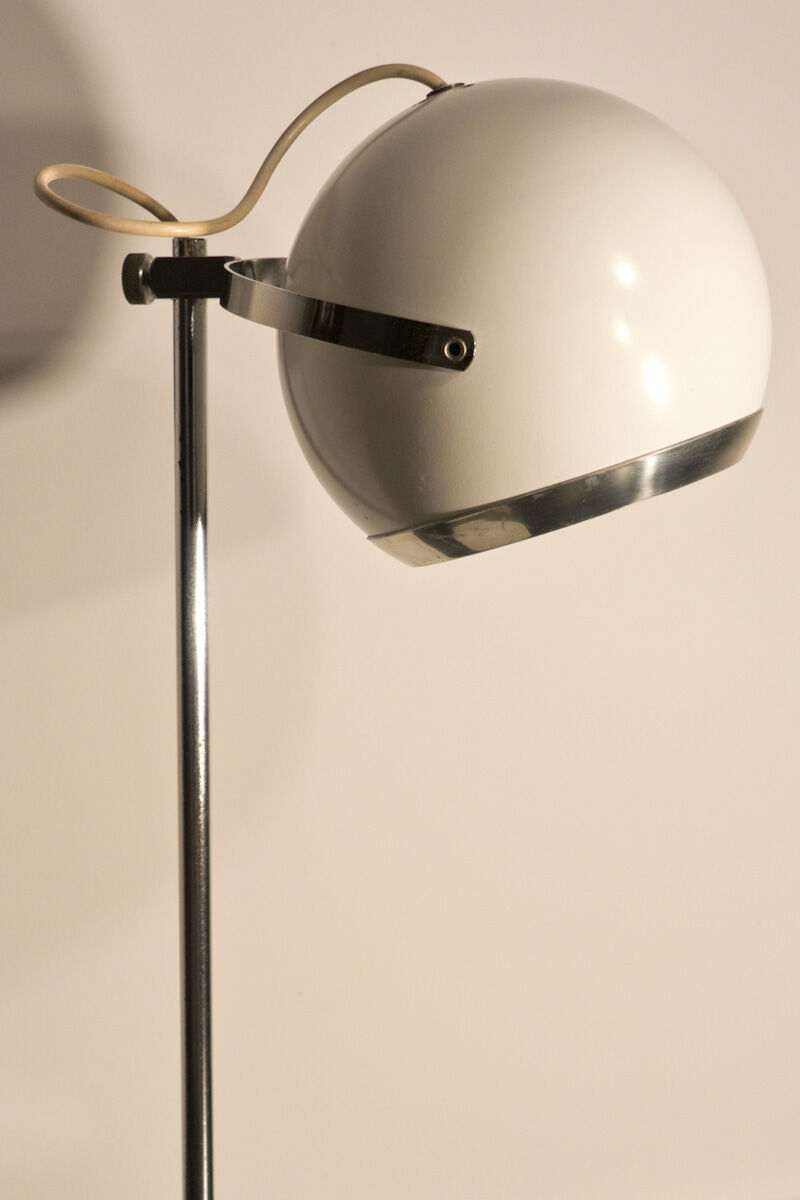 Eyeball lamp Aluminor 1970 45cms