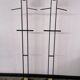 Mid-Century Metal and Brass Sculptures or Valets, Italy, Set of 2