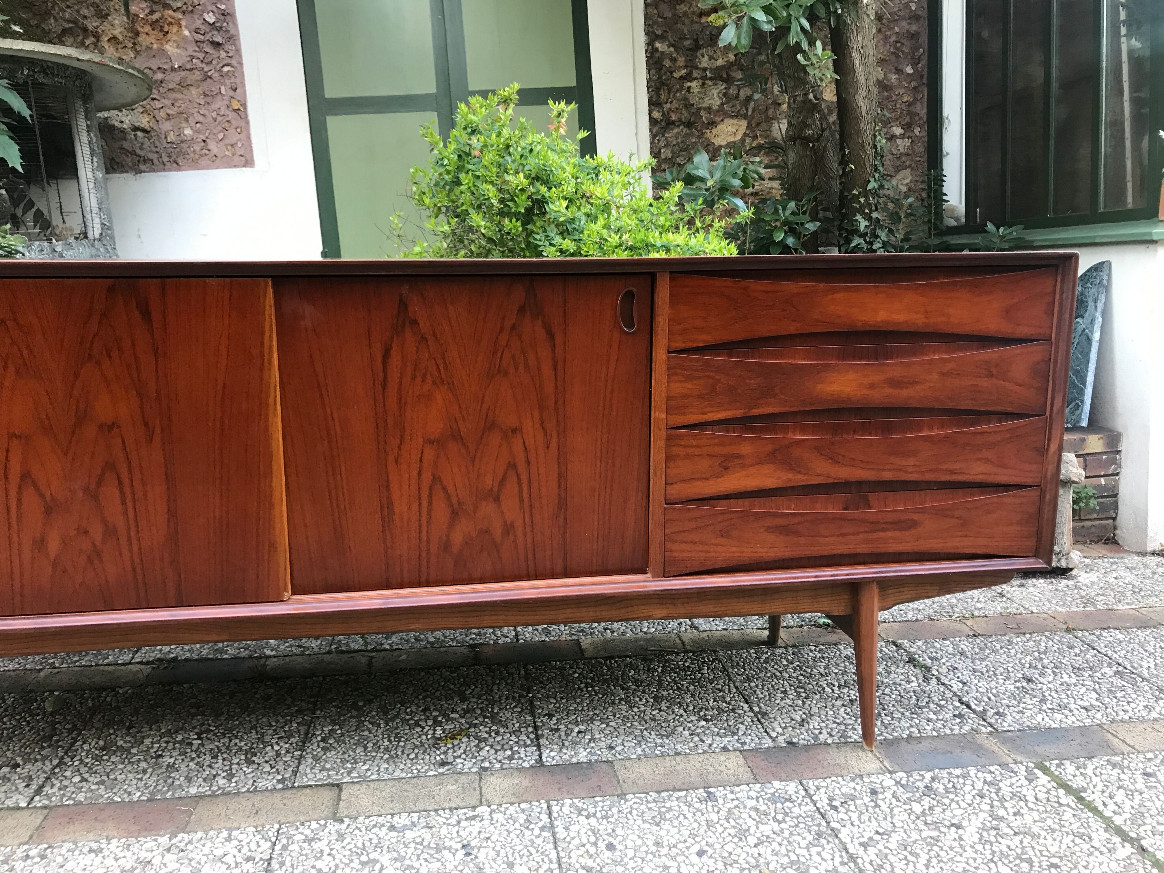 Scandinavian teak sideboard