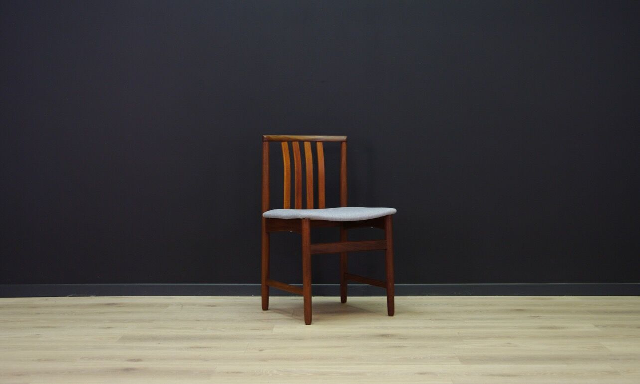 Scandinavian design chairs 60 70 teak