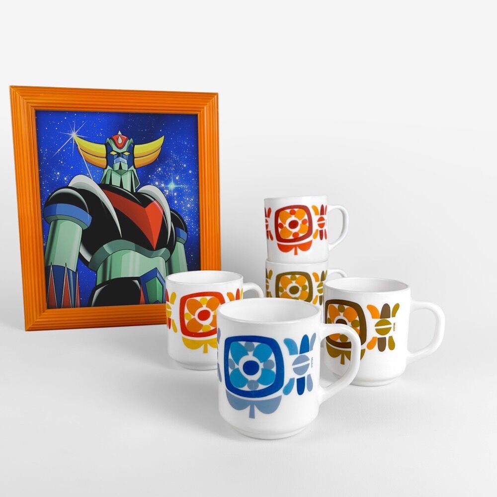 Mugs Mobil années 70