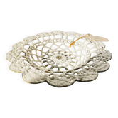 Vide poche en dentelle et céramique
