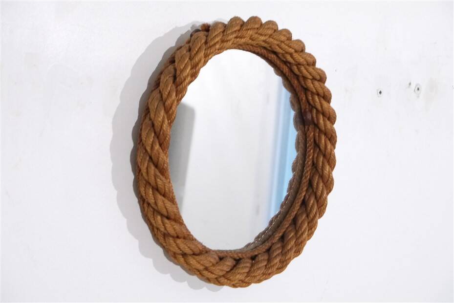 Vintage rope mirror 1960