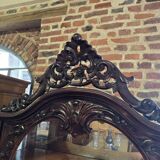 Dutch mahogany display case