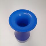 Scandinavian vase in cobalt blue opaline.