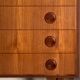 Commode scandinave en teck 1960s