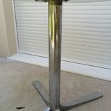 Round table formica orange 70s