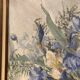 Georges prestat (1911-1994), bouquet aux iris, huile sur toile de 1946