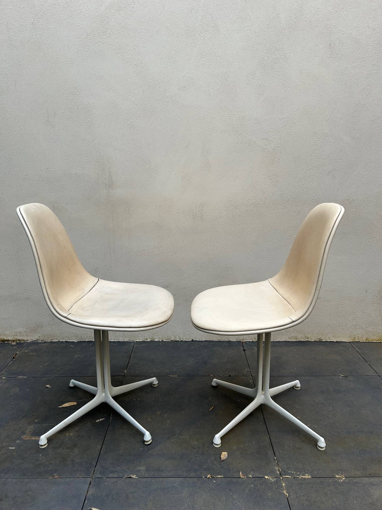 pair of La Fonda Herman Miller chairs
