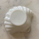 White opaline cup form shell