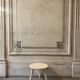 Sheepskin coffee table