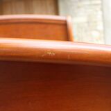 Beech sleigh bed