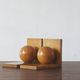 Mid-Century Modern Wooden  Bookends 1950s, Set of 2
