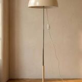 Mushroom floor lamp space age metal Napako 1970s Czechoslovakia