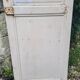 Moulded old door