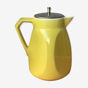 Art Deco pitcher with filter cover