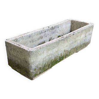 Reconstituted stone planter from the grandon brand from the 70s