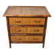 Commode en rotin 1970