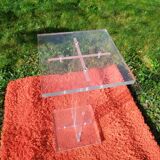 Pair of Plexiglas fifth wheel David lange