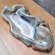 Free-form ceramic trinket tray by Alain and Nadia Pinel