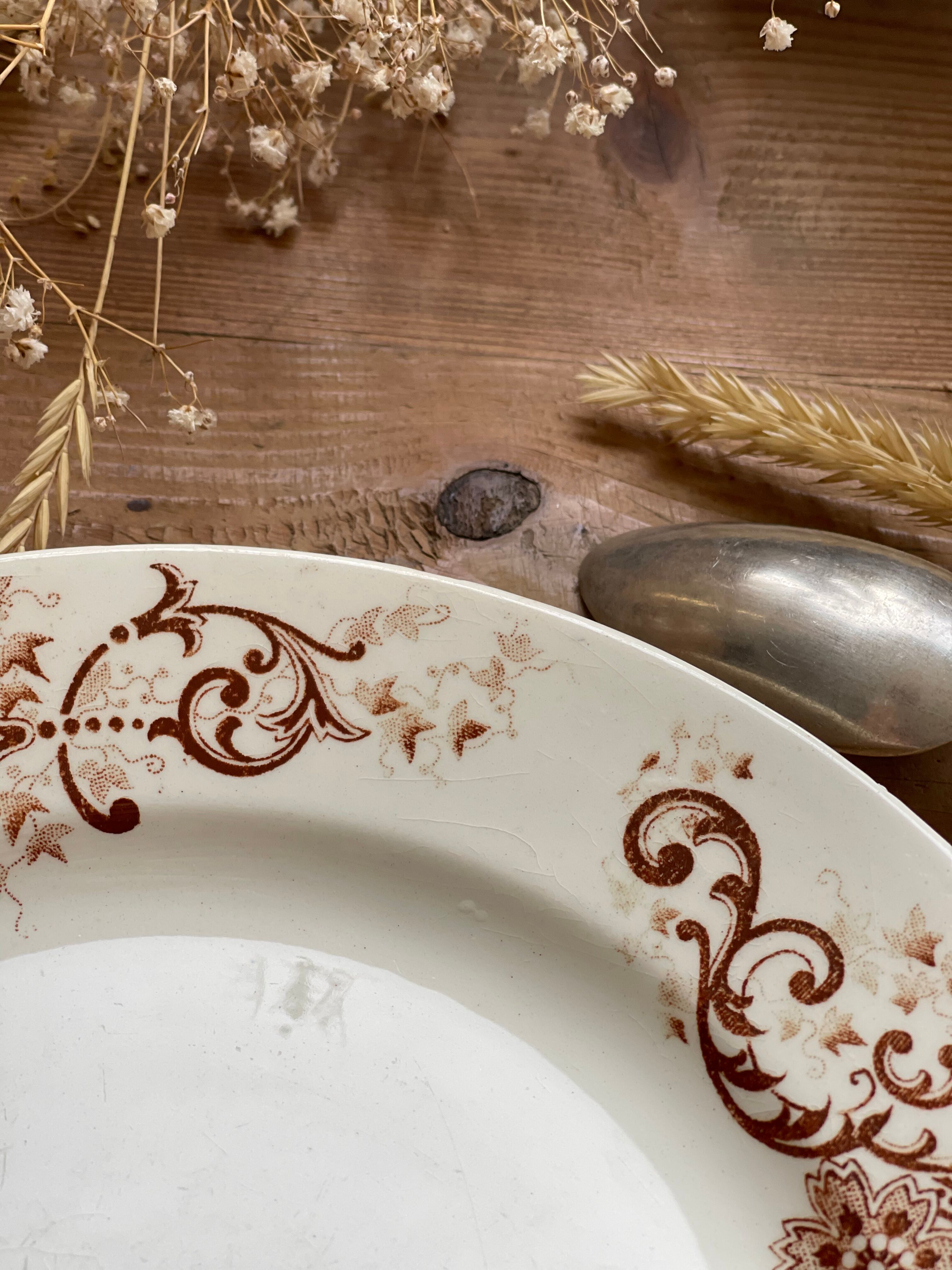 6 flat plates Iron Earth