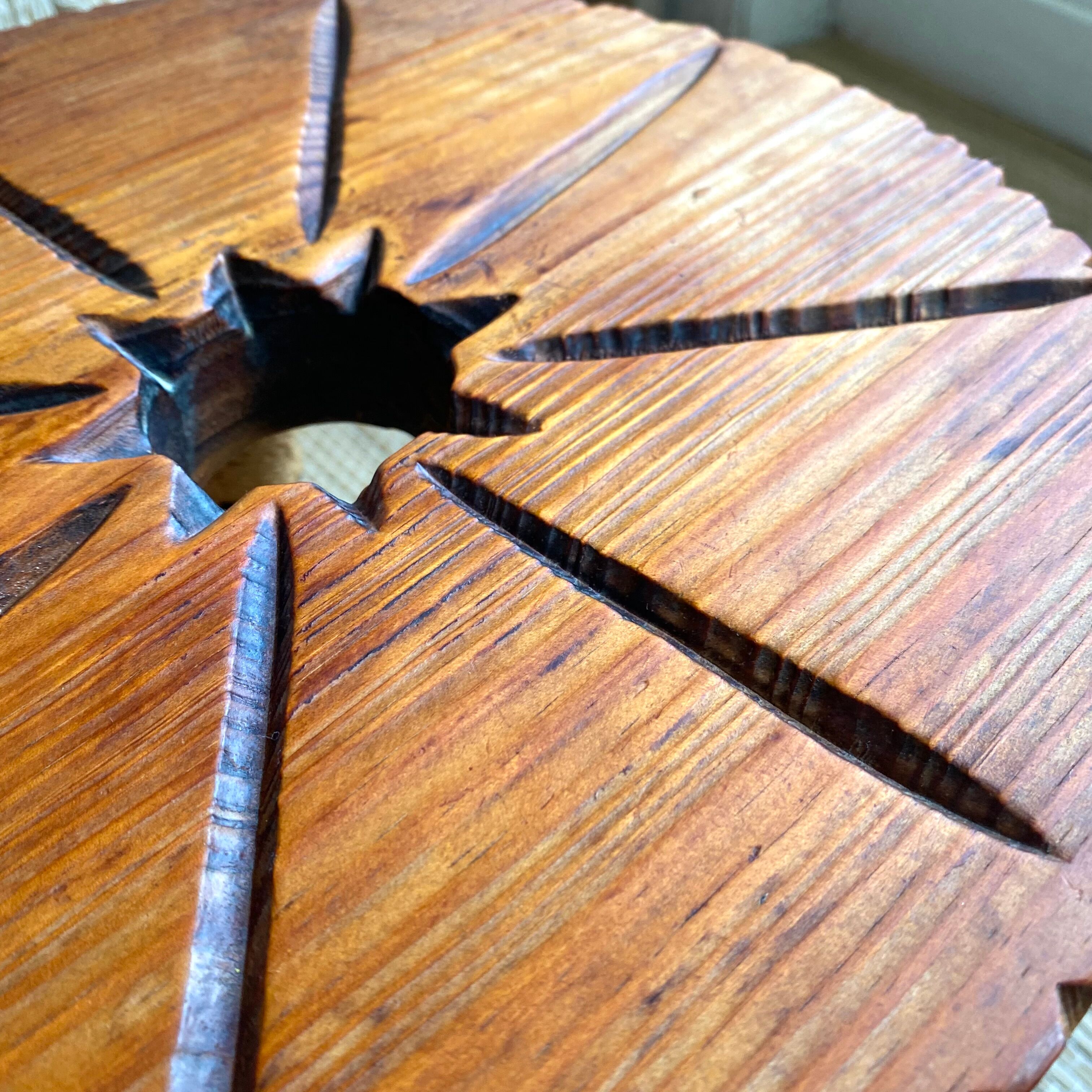 Vintage tripod stool