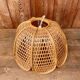 Vintage rattan pendant light