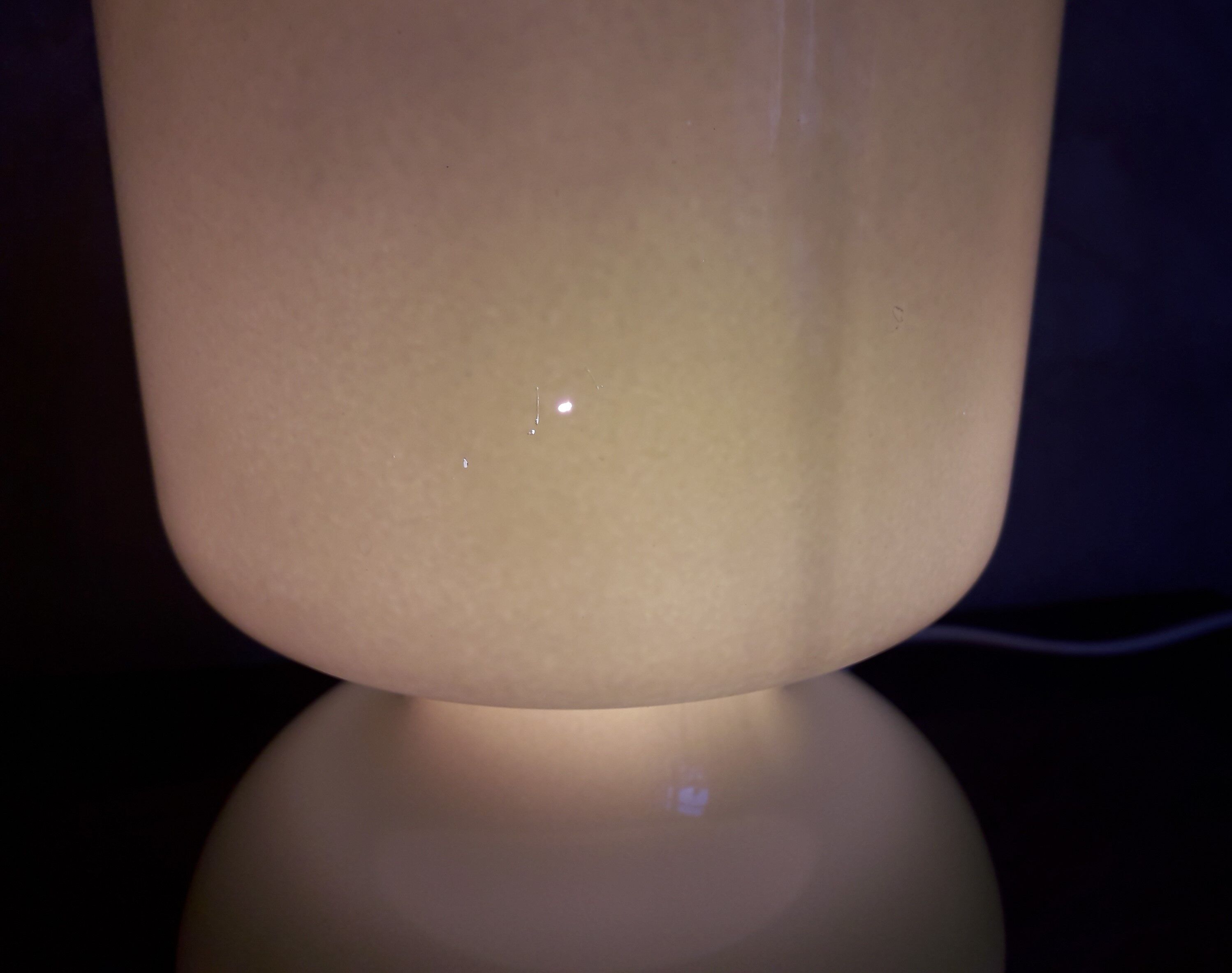 Ikea Lykta yellow canary lamp vintage 90s