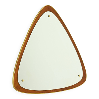 Vintage triangular mirror